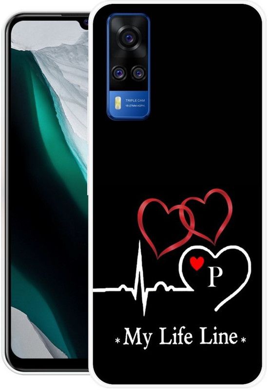 FITCART Back Cover for Vivo Y53s NFC  (Multicolor, Grip Case, Silicon)