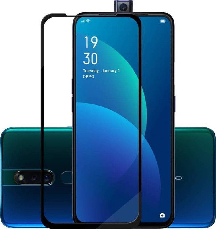 EASYKARTZ Edge To Edge Tempered Glass for Oppo F11  (Pack of 1)