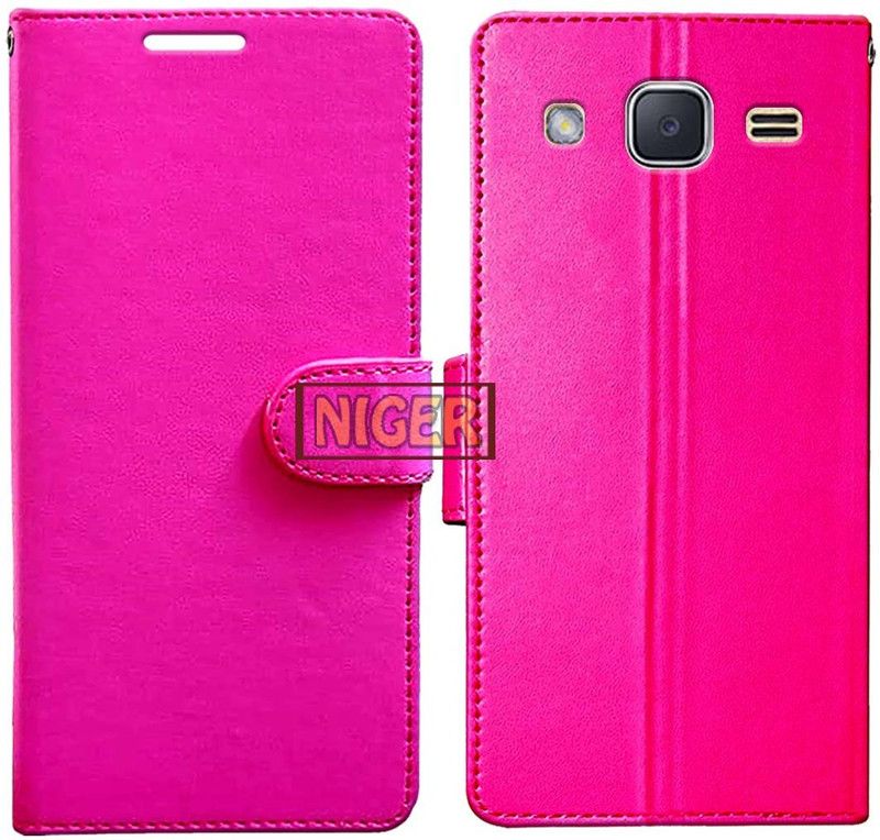 Niger Back Cover for Samsung Galaxy J2  (Pink, Cases with Holder, Pack of: 1)