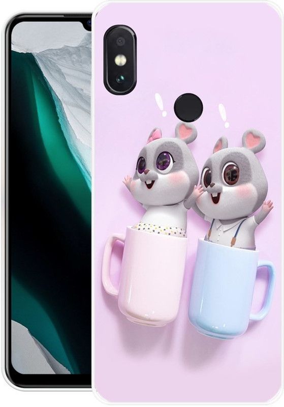 vaidik Back Cover for Mi Redmi Note 5 Pro  (Multicolor, Silicon, Pack of: 1)