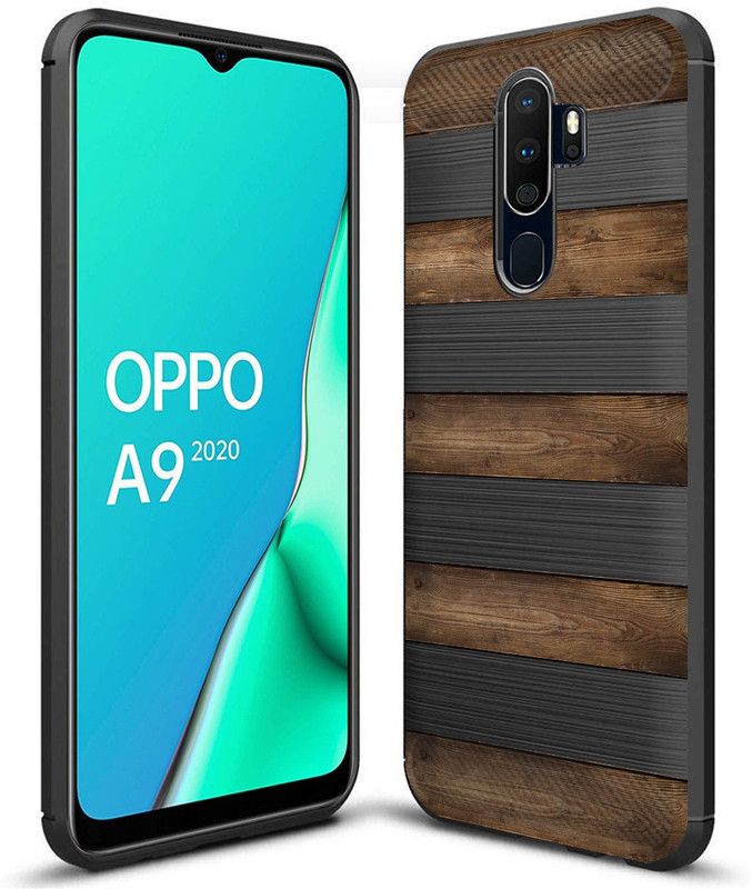 Fashionury Back Cover for OPPO A9 2020  (Multicolor, Rugged Armor, Pack of: 1)