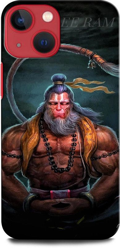 GRAFIQE Back Cover for APPLE iPhone 12 Mini HANUMAN JI , LORD HANUMAN, GOD, BAJRANGBALI  (Multicolor, Shock Proof, Pack of: 1)