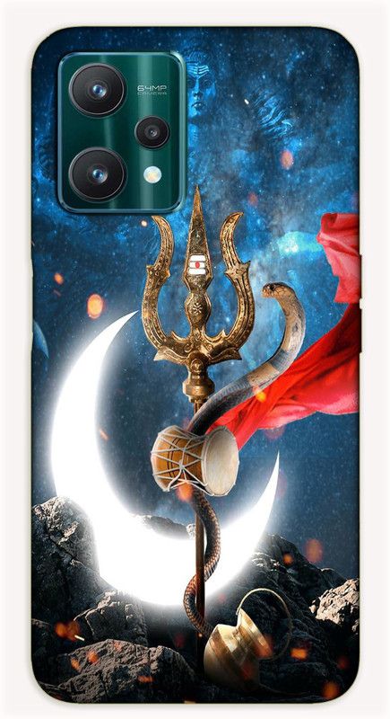 iprinto Back Cover for Realme 9 Pro 5G, RMX3471 Mahadev Lord Mahadev Mahakal Shiva Shiv Ji Back Cover  (Blue, Hard Case)