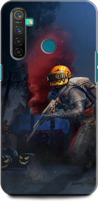 INDICRAFT Back Cover for Realme Narzo 10, RMX2040 PUBG, GAME, BATTLEGROUNDS  (Multicolor, Shock Proof, Pack of: 1)