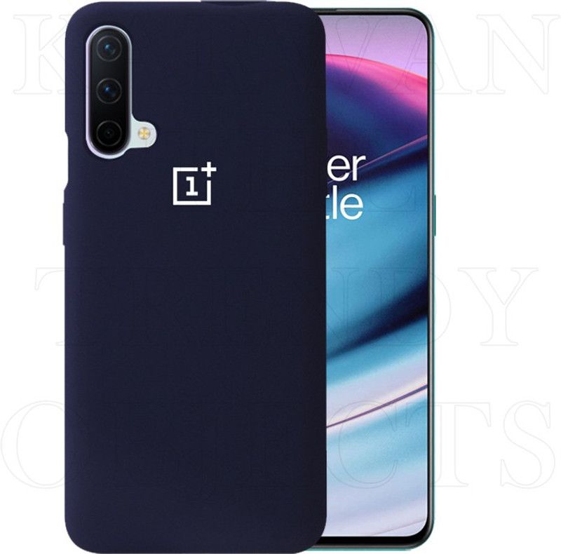 KARWAN Back Cover for OnePlus Nord 2 5G  (Blue, Shock Proof, Silicon, Pack of: 1)