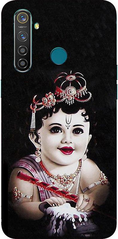 METOO Back Cover for Oppo Realme 5, Lord Krishna Design Printed Back Cover Print : 139  (Multicolor, Dual Protection, Silicon, Pack of: 1)