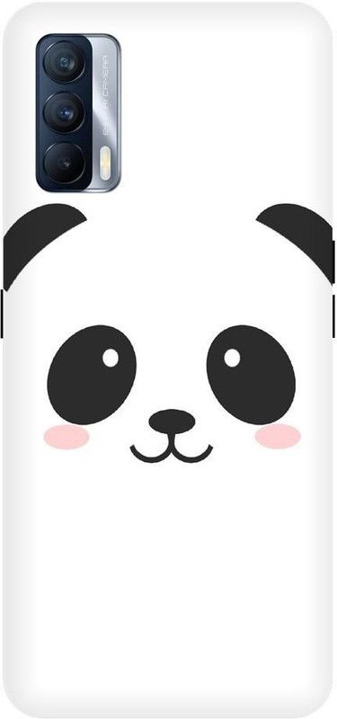 URCHIN Back Cover for Realme X7 panda, Panda, panda love, panda image, cute, funny, cartoon  (Multicolor, Shock Proof, Pack of: 1)