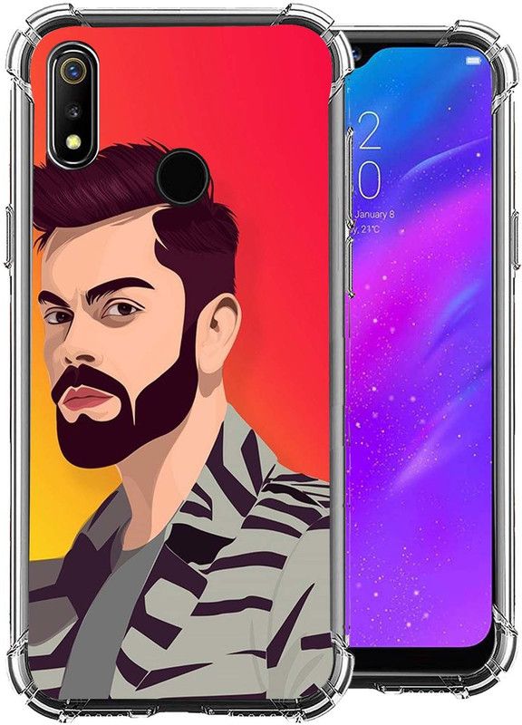 ONLITE Back Cover for Realme 3 Pro  (Red, Shock Proof, Silicon, Pack of: 1)