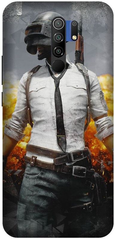 Yoprint Back Cover for Mi Poco M2 Pubg Man Pubg Players Printed back Cover  (Multicolor, Hard Case, Pack of: 1)