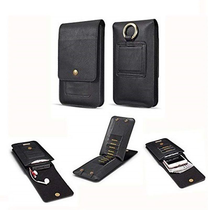 realtech Pouch for Oppo A16s / Oppo A16K  (Black, Grip Case, Pack of: 1)