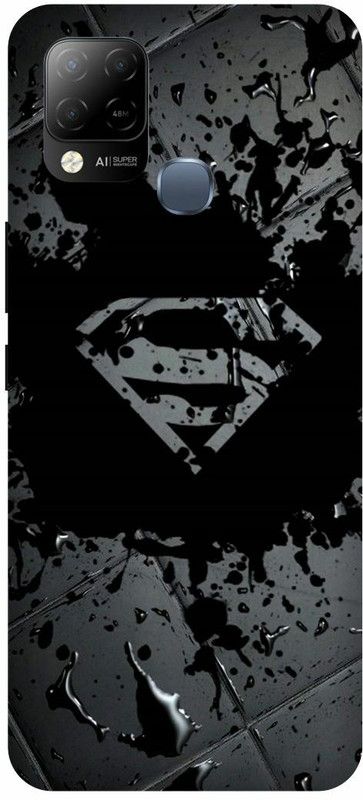 FRONK Back Cover for Infinix Hot 10S, X689, SUPERMAN, DC, LEGENDS, LOGO, SIGN  (Black, Hard Case, Pack of: 1)