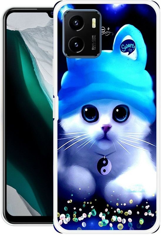 BAGRA Back Cover for Vivo Y15c  (Multicolor, Grip Case, Silicon)