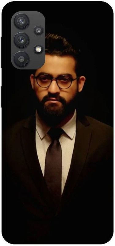 Yoprint Back Cover for Samsung Galaxy M32 Jr. Ntr Southindian Superstar Printed cover  (Multicolor, Hard Case, Pack of: 1)