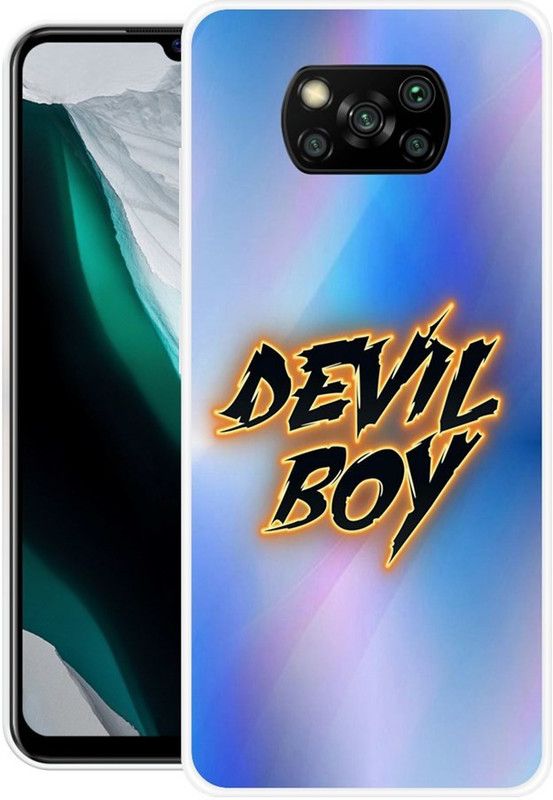 NEVYZAP Back Cover for Poco X3, Poco X3 Pro  (Multicolor, Grip Case, Silicon, Pack of: 1)