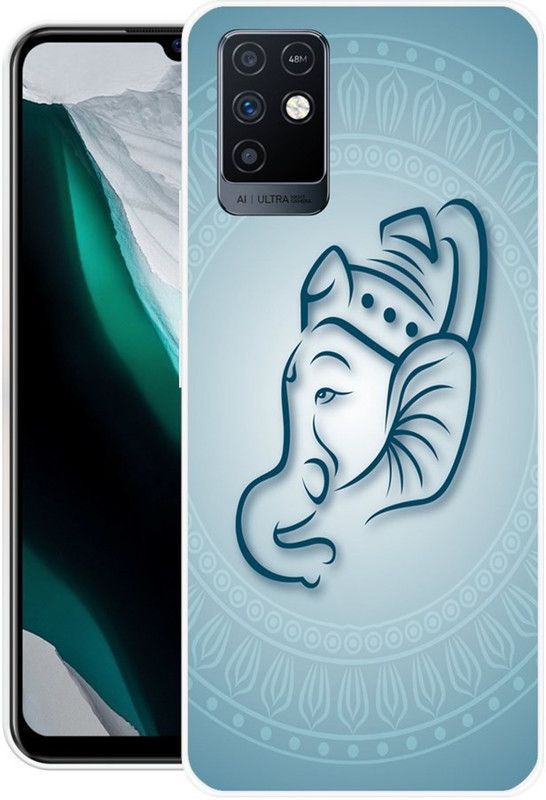 Sswastik Back Cover for Infinix Note 10  (Multicolor, Grip Case, Silicon)