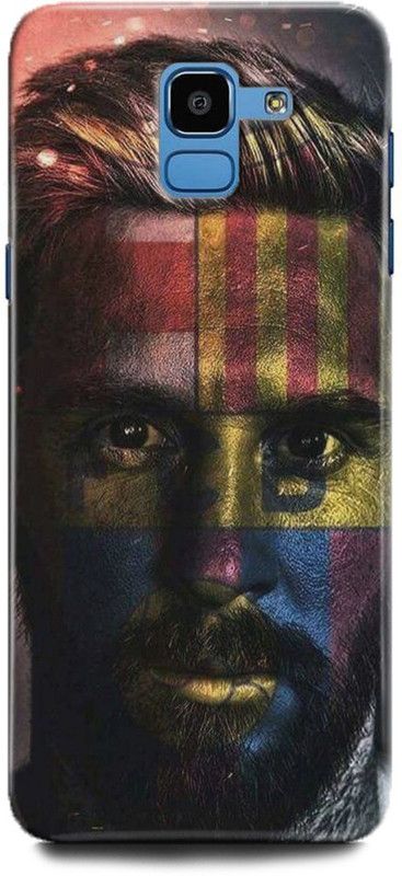 INTELLIZE Back Cover for Samsung Galaxy On6/SM-J600GZKFINS messi,Printed  (Multicolor, Shock Proof, Pack of: 1)