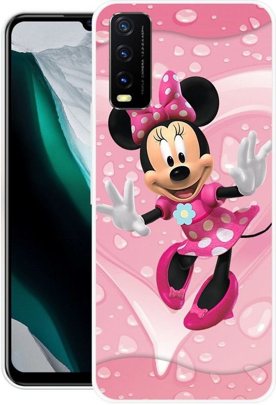KUDI Back Cover for Vivo Y20, Vivo Y20i, Vivo Y20A, Vivo Y20G, Vivo Y20T, Vivo Y12s, Vivo Y12G  (Multicolor, Grip Case, Silicon)