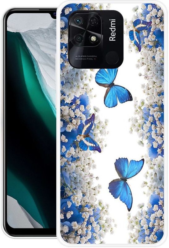 KUDI Back Cover for Redmi 10 Power  (Multicolor, Grip Case, Silicon, Pack of: 1)