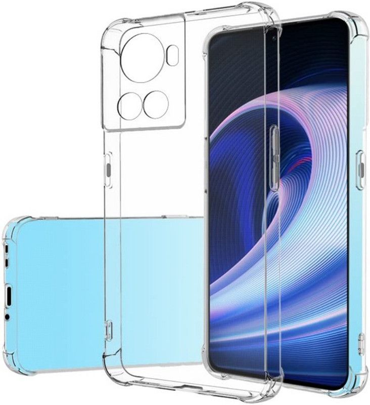 S-Hardline Back Cover for OnePlus 10R, Premium Boom TPU Transparent case  (Transparent)