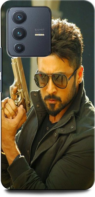 GRAFIQE Back Cover for Vivo V23 Pro 5G SURYA, TAMIL ACTOR, STYLISH STAR, TAMIL STAR, SOUTH STAR  (Multicolor, Shock Proof, Pack of: 1)
