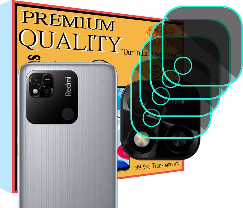 DAFFIN Back Camera Lens Glass Protector for REDMI 10A  (Pack of: 4)