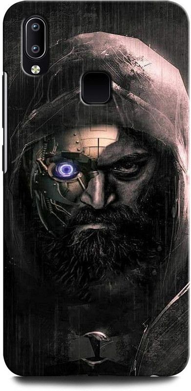 GRAFIQE Back Cover for Vivo V9 Youth YASH, KGF, ROCKING STAR, TAMIL HERO, TELUGU STAR  (Multicolor, Shock Proof, Pack of: 1)
