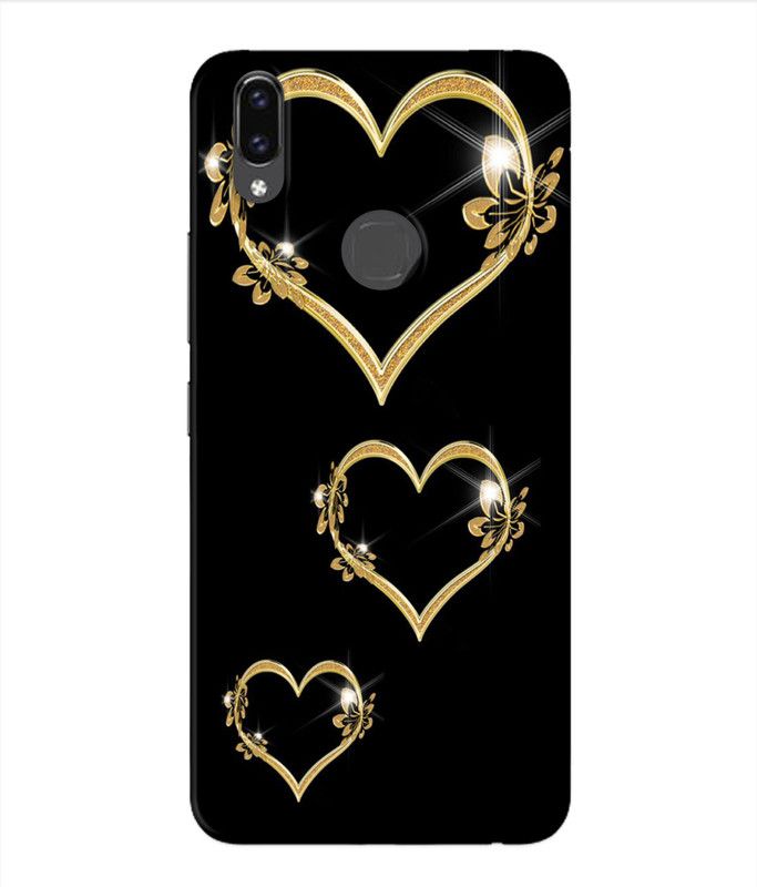 HI5OUTLET Back Cover for VIVO V9, VIVO V9 YOUTH, VIVO V9 PRO  (Black, Gold, Flexible, Silicon)