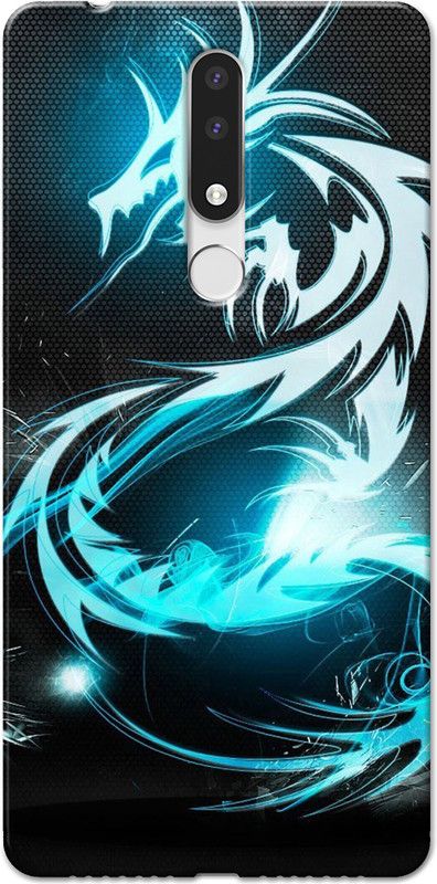 Cooldone Back Cover for Nokia 3.1 Plus  (Multicolor, Grip Case, Silicon, Pack of: 1)