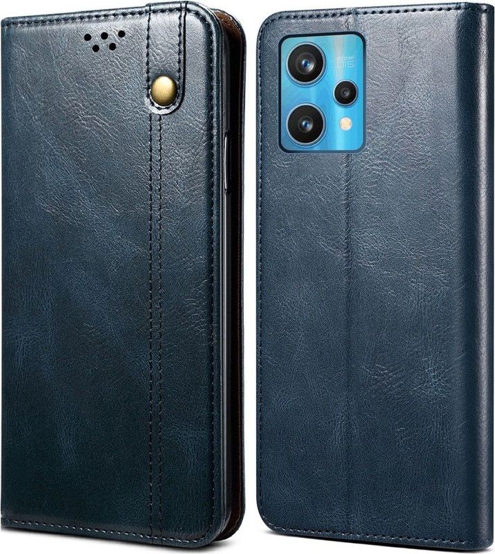Dg Ming Flip Cover for Realme 9 Pro+ / Realme 9 Pro PLUS  (Blue, Pack of: 1)