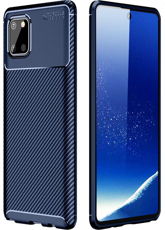 Golden Sand Back Cover for Samsung Galaxy Note10 Lite  (Blue, Shock Proof, Pack of: 1)
