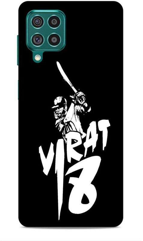 Samsidhi Back Cover for Samsung Galaxy F62  (Black, White, Waterproof)