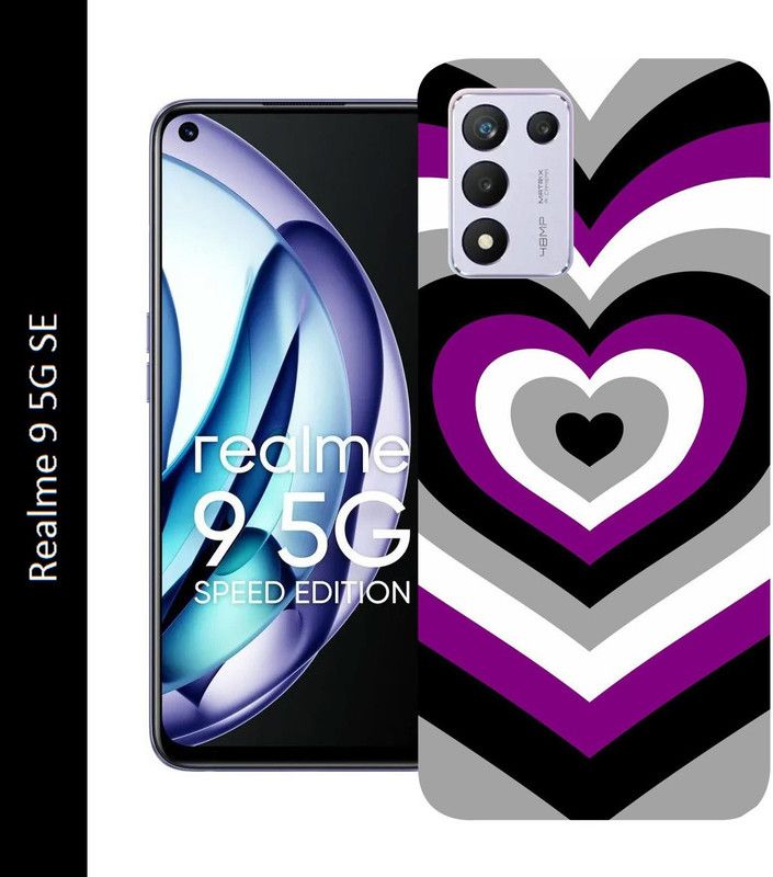 Anami Back Cover for Realme 9 5G SE  (Multicolor, Silicon, Pack of: 1)