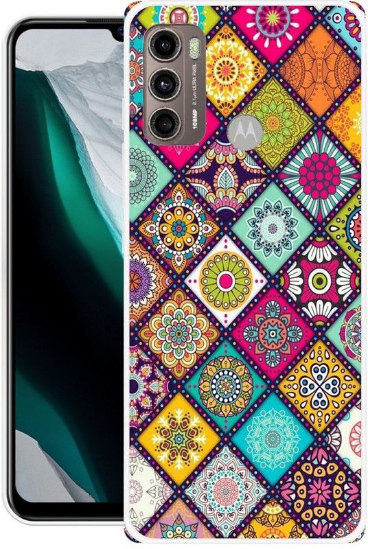 KUDI Back Cover for Motorola Moto G52  (Multicolor, Grip Case, Silicon, Pack of: 1)