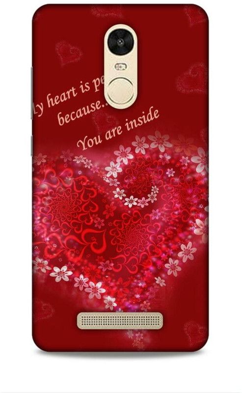 Keviv Back Cover for Mi Redmi Note 3  (Red, Hard Case)