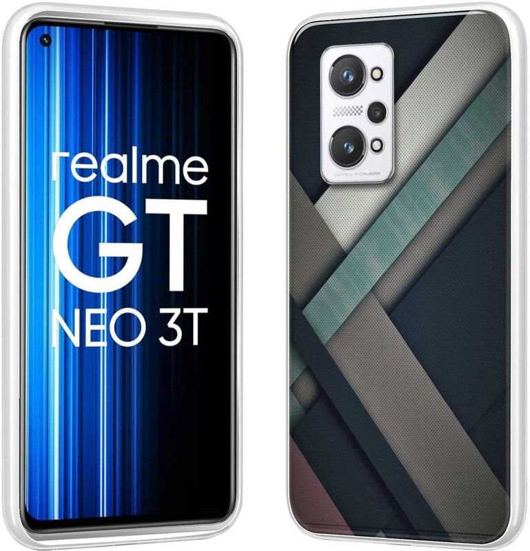 Vascase Back Cover for Realme GT Neo 3T 5G  (Multicolor, Dual Protection, Silicon, Pack of: 1)