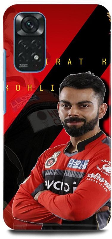 play fast Back Cover for POCO M4 Pro VIRAT, KOHLI, INDIAN, PLAYER, RCB  (Red, Hard Case, Pack of: 1)