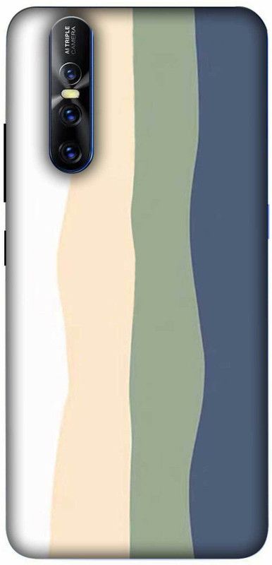 NDCOM Back Cover for VIVO V15 PRO  (Multicolor, Hard Case, Pack of: 1)