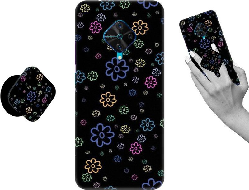 iCopertina Back Cover for Vivo S1 Pro  (Multicolor, Cases with Holder, Pack of: 1)