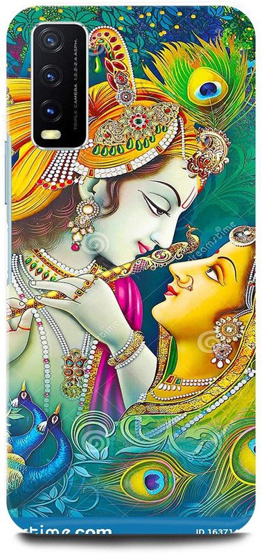 play fast Back Cover for Vivo Y20, V2029 RADHA, KRISHAN, KRISHNA, KANHAIYA  (Multicolor, Hard Case, Pack of: 1)
