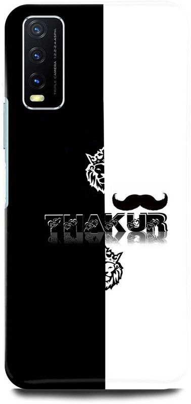 play fast Back Cover for Vivo Y20i, V2027 THAKUR, THAKUR, JI  (Multicolor, Hard Case, Pack of: 1)