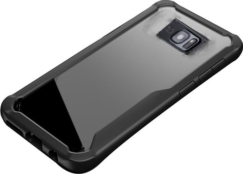 Instyle Back Cover for Samsung Galaxy S7 Edge  (Black, Shock Proof, Pack of: 1)