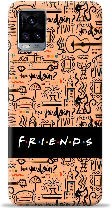 Cover King Back Cover for Vivo V20  (Pink, Shock Proof, Pack of: 1)