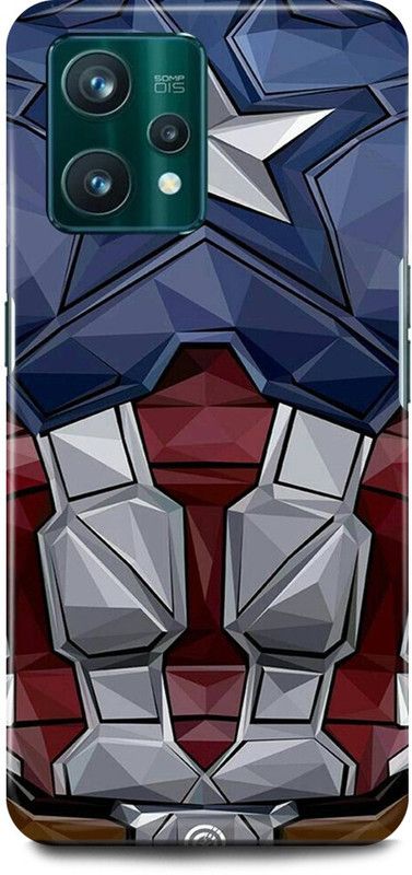 play fast Back Cover for OPPO A76, CPH2375 CAPTAIN, AMERICA, AVENGER, AVENGERS  (Blue, Hard Case, Pack of: 1)
