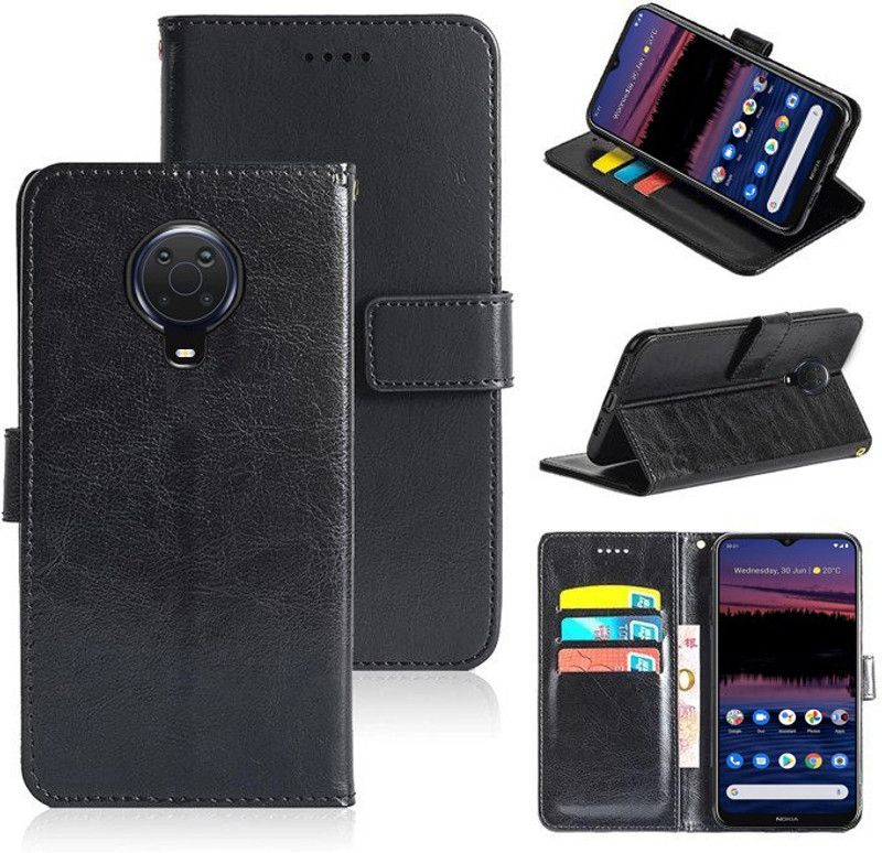 Wowcase Back Cover for NOKIA G20  (Black, Dual Protection, Pack of: 1)