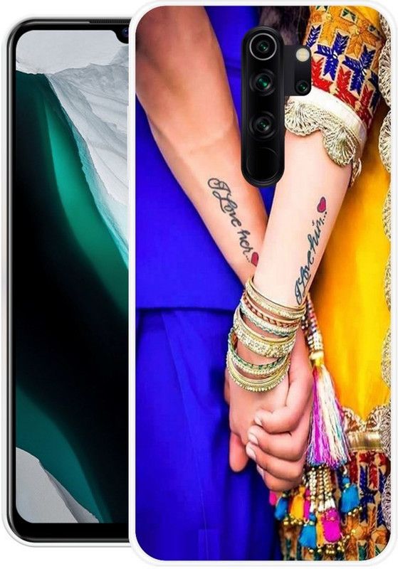 RJ14 (Online) Back Cover for Redmi Note 8 Pro  (Multicolor, Grip Case, Silicon)