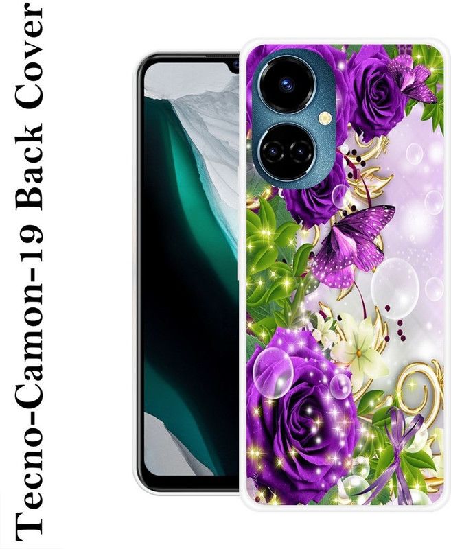 Sswastik Back Cover for Tecno Camon 19  (Multicolor, Grip Case, Silicon, Pack of: 1)