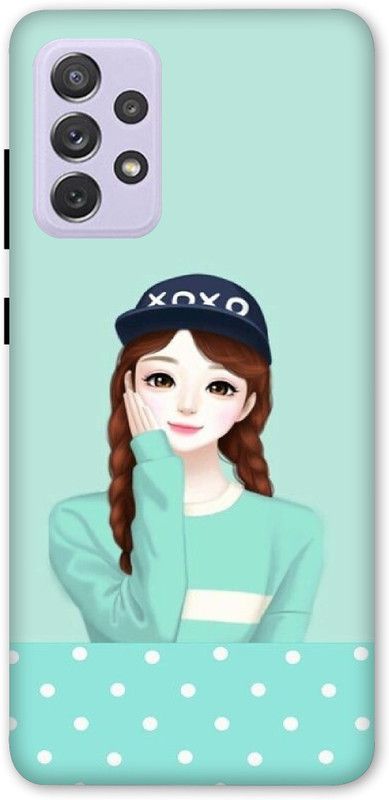 A1 Prints Back Cover for Samsung Galaxy A72  (Blue, Hard Case, Pack of: 1)