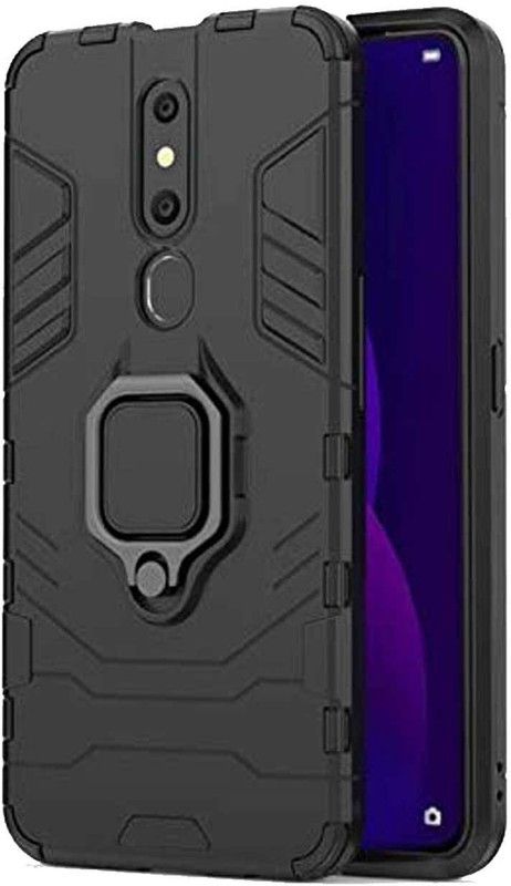 RRTBZ Back Cover for Oppo F11 Pro  (Black, Shock Proof, Pack of: 1)