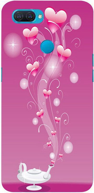 LAKHDATAAR Back Cover for oppo a11k  (Pink, Waterproof, Silicon, Pack of: 1)