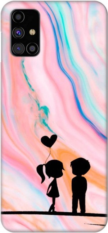 Hizowah Enterprises Back Cover for Samsung Galaxy M31S  (Multicolor, Pack of: 1)